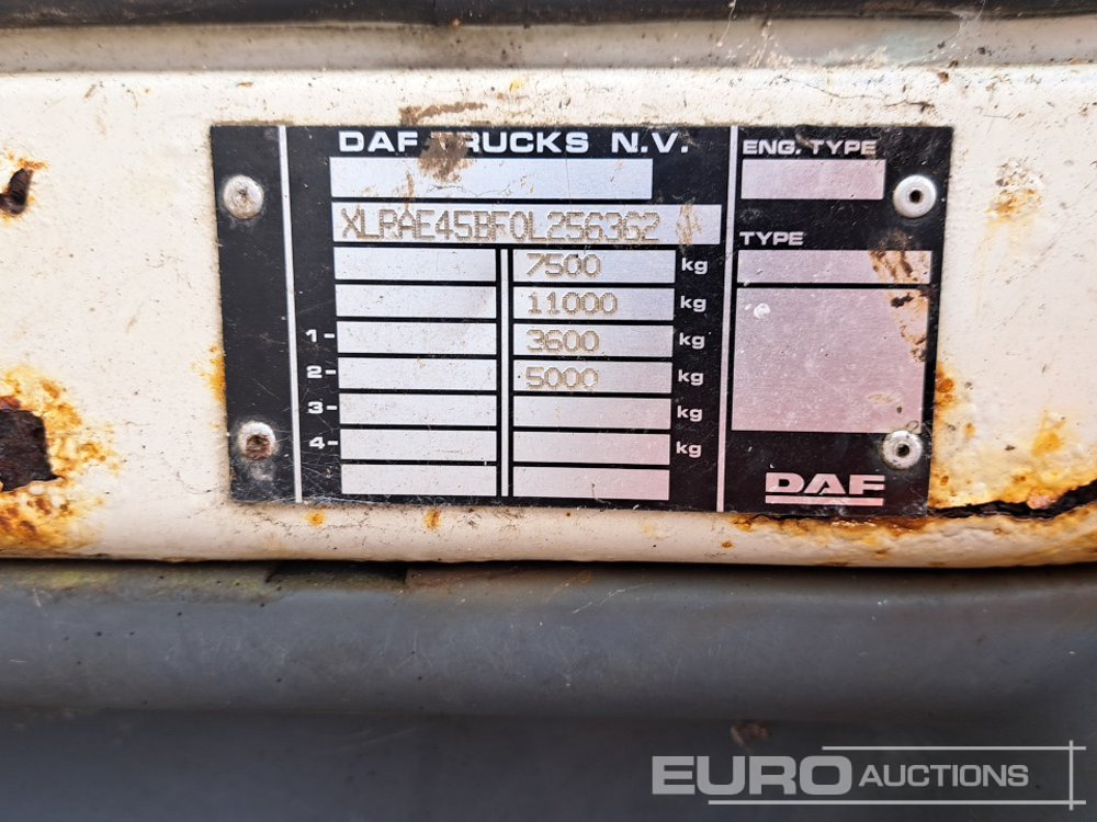 Autovrachtwagen vrachtwagen 2004 DAF 45.150: afbeelding 31