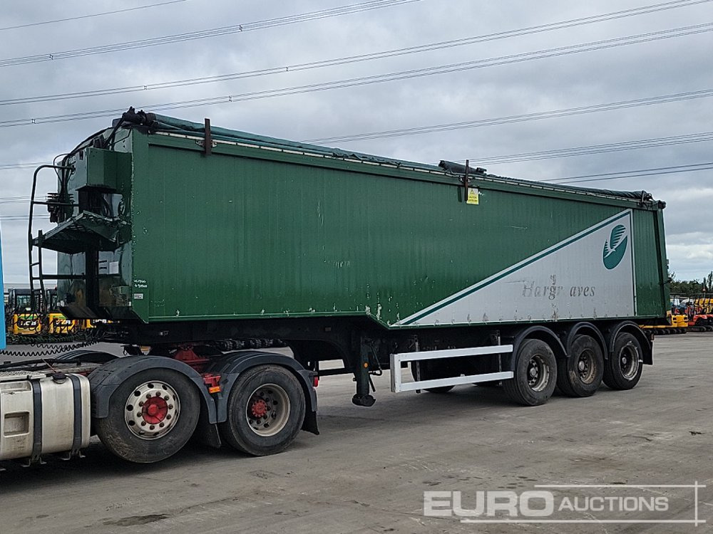 2006 Fruehauf Tri Axle Bulk Tipping Trailer, Easy Sheet - Kipper oplegger: afbeelding 1 2006 Fruehauf Tri Axle Bulk Tipping Trailer, Easy Sheet - Kipper oplegger: afbeelding 1