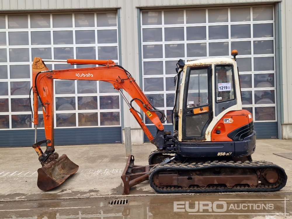 2007 Kubota U50-3 - Minigraafmachine: afbeelding 2 2007 Kubota U50-3 - Minigraafmachine: afbeelding 2
