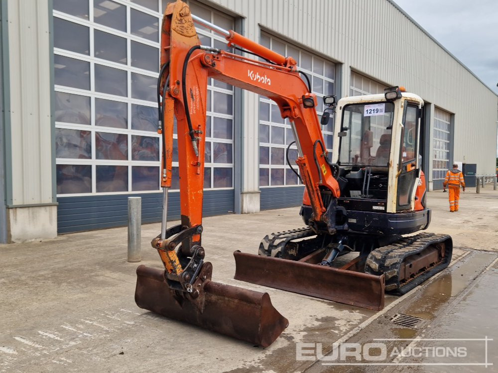 2007 Kubota U50-3 - Minigraafmachine: afbeelding 1 2007 Kubota U50-3 - Minigraafmachine: afbeelding 1