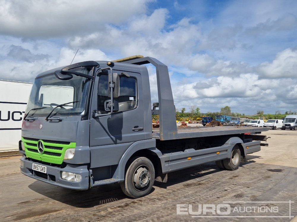 2007 Mercedes 4x2 Tilt & Slide Recovery Lorry, Manual Gearbox, Winch (Reg. Docs. Available) - Bergingsvoertuig: afbeelding 1 2007 Mercedes 4x2 Tilt & Slide Recovery Lorry, Manual Gearbox, Winch (Reg. Docs. Available) - Bergingsvoertuig: afbeelding 1