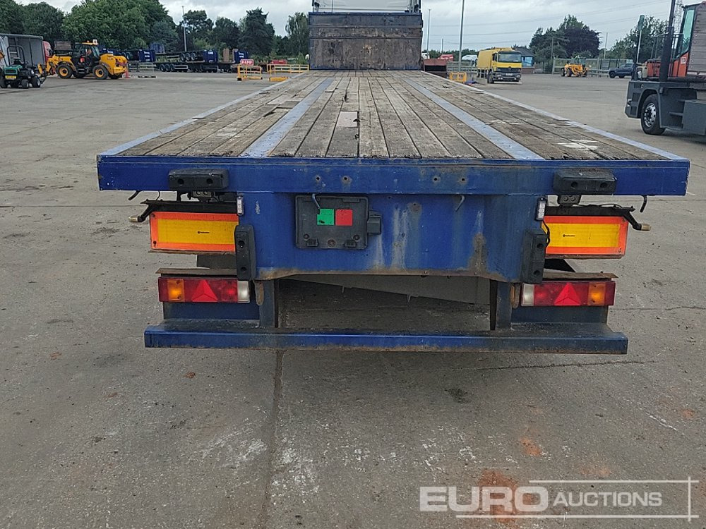 2007 SDC Trailer Tri Axle Extendable Flatbed Trailer, Twist Locks, Rear Steer - Vlakke/ Open oplegger: afbeelding 4 2007 SDC Trailer Tri Axle Extendable Flatbed Trailer, Twist Locks, Rear Steer - Vlakke/ Open oplegger: afbeelding 4