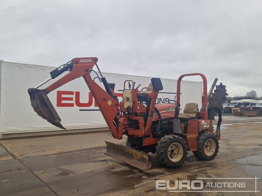 2009 Ditch Witch RT40 - Sleuvengraver: afbeelding 1 2009 Ditch Witch RT40 - Sleuvengraver: afbeelding 1