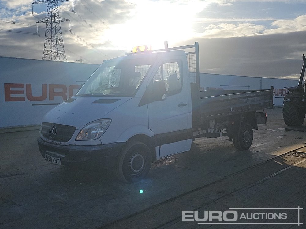 2009 Mercedes Sprinter 311 CDI - Kipper bestelwagen: afbeelding 1 2009 Mercedes Sprinter 311 CDI - Kipper bestelwagen: afbeelding 1