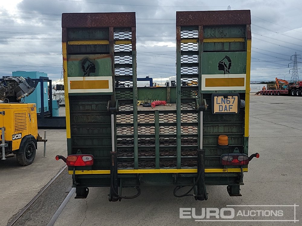 2010 Cheiftan Twin Axle Draw Bar Plant Trailer, Air Brakes, Hydraulic Ramp - Machinetransporter: afbeelding 4 2010 Cheiftan Twin Axle Draw Bar Plant Trailer, Air Brakes, Hydraulic Ramp - Machinetransporter: afbeelding 4