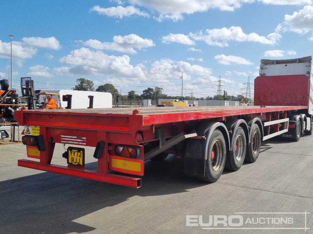 2010 Dennison Tri-Axle - Vlakke/ Open oplegger: afbeelding 5 2010 Dennison Tri-Axle - Vlakke/ Open oplegger: afbeelding 5