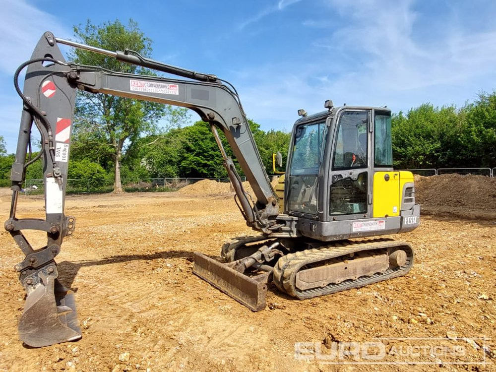 2010 Volvo EC55C - Minigraafmachine: afbeelding 3 2010 Volvo EC55C - Minigraafmachine: afbeelding 3
