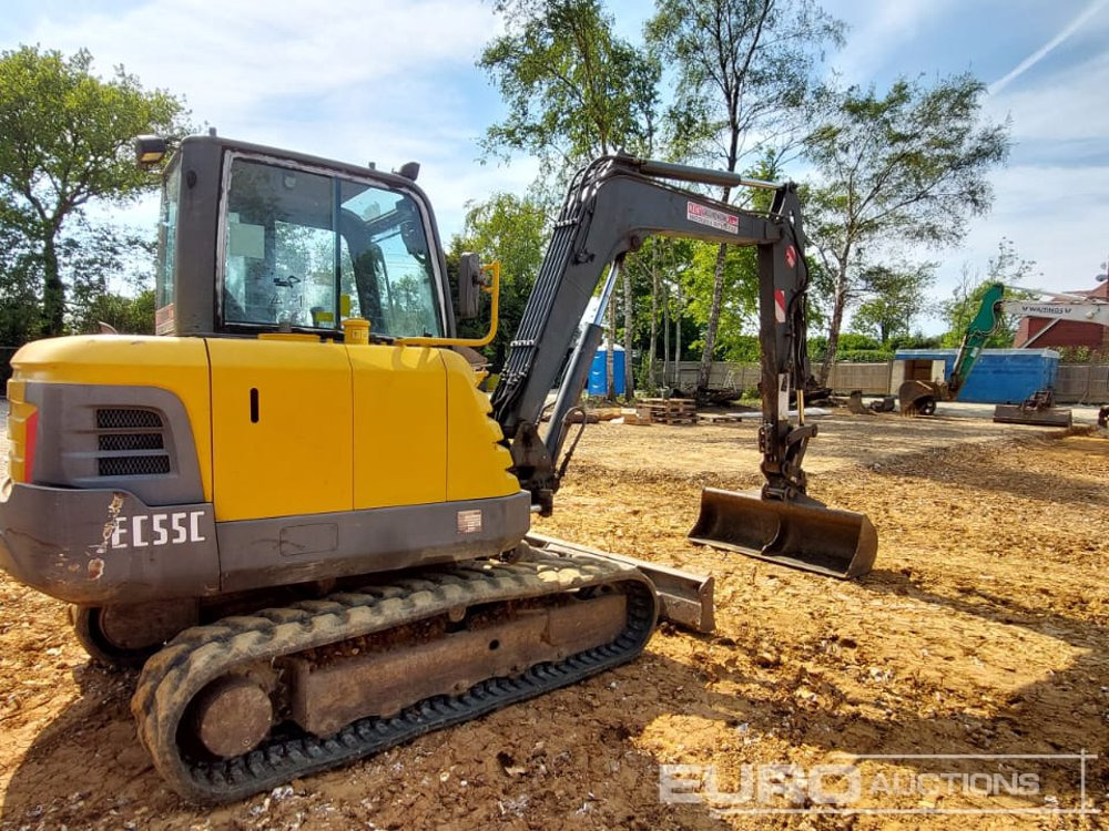 2010 Volvo EC55C - Minigraafmachine: afbeelding 5 2010 Volvo EC55C - Minigraafmachine: afbeelding 5