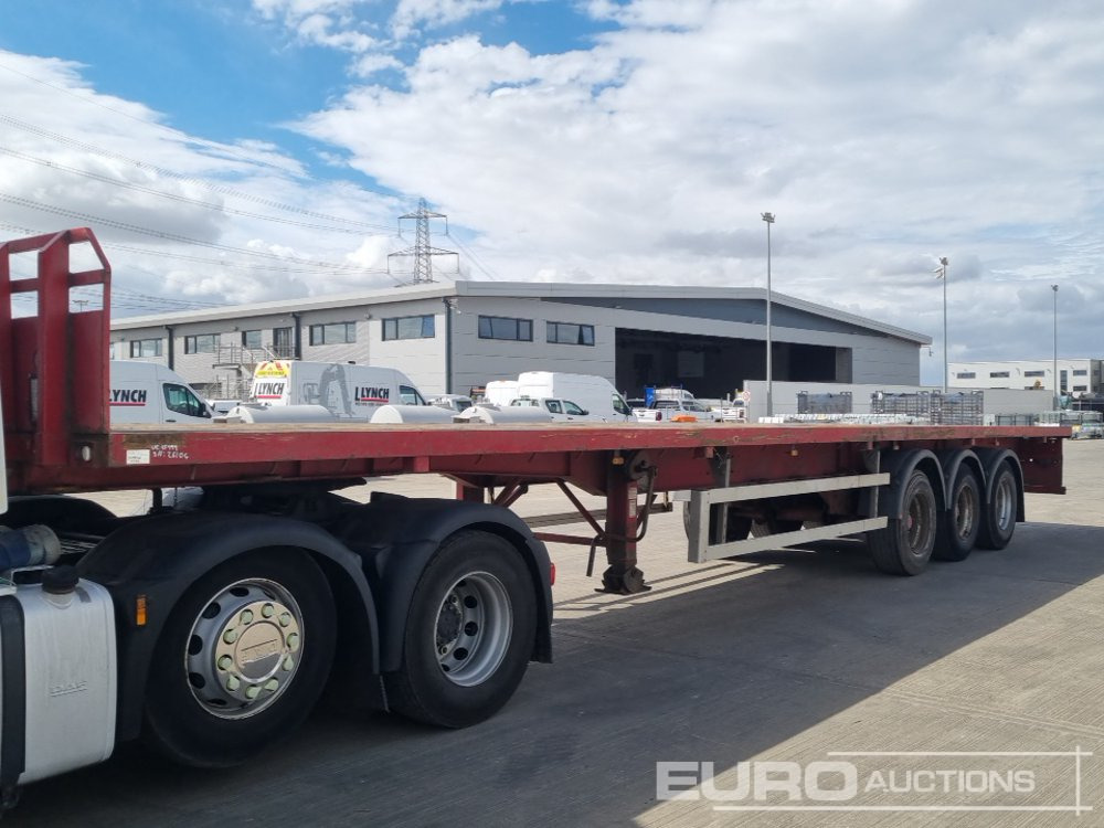 2011 Dennison Tri Axle Flatbed Trailer - Vlakke/ Open oplegger: afbeelding 1 2011 Dennison Tri Axle Flatbed Trailer - Vlakke/ Open oplegger: afbeelding 1