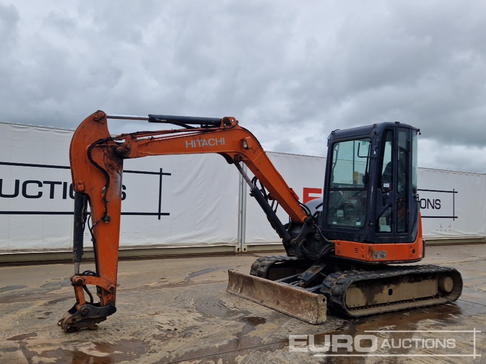 2011 Hitachi ZX52U-3-CLR - Minigraafmachine: afbeelding 1 2011 Hitachi ZX52U-3-CLR - Minigraafmachine: afbeelding 1