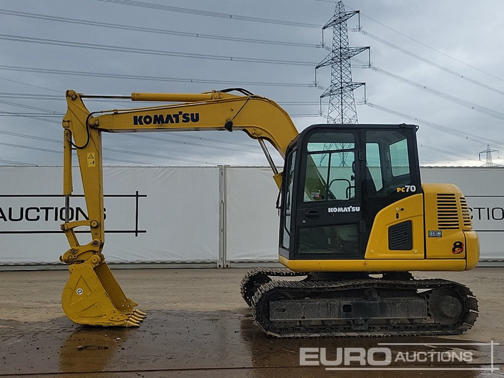 2011 Komatsu PC70-8 - Minigraafmachine: afbeelding 2 2011 Komatsu PC70-8 - Minigraafmachine: afbeelding 2