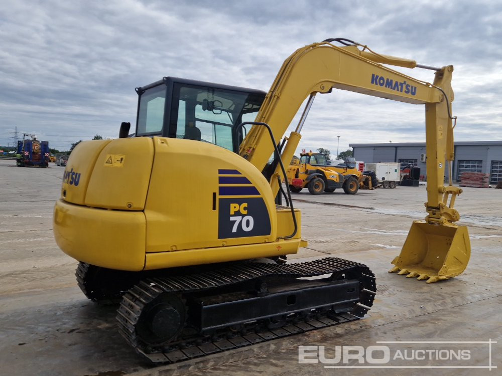 2011 Komatsu PC70-8 - Minigraafmachine: afbeelding 5 2011 Komatsu PC70-8 - Minigraafmachine: afbeelding 5