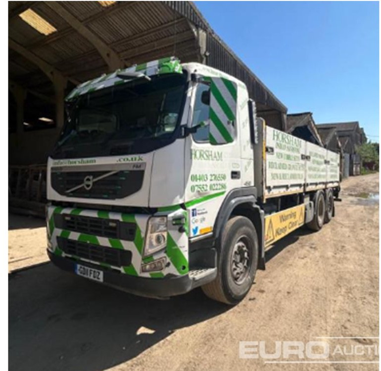 2011 Volvo FM 450 - Vrachtwagen met open laadbak: afbeelding 1 2011 Volvo FM 450 - Vrachtwagen met open laadbak: afbeelding 1