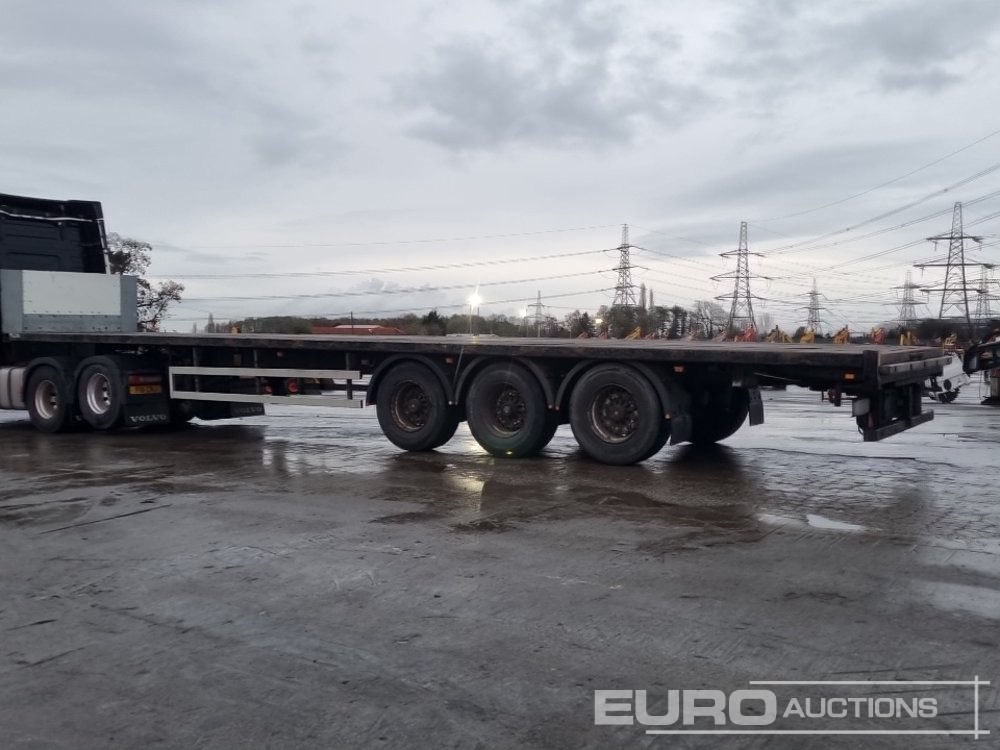 2012 Don-Bur Tri Axle Flat Bed Trailer - Vlakke/ Open oplegger: afbeelding 3 2012 Don-Bur Tri Axle Flat Bed Trailer - Vlakke/ Open oplegger: afbeelding 3