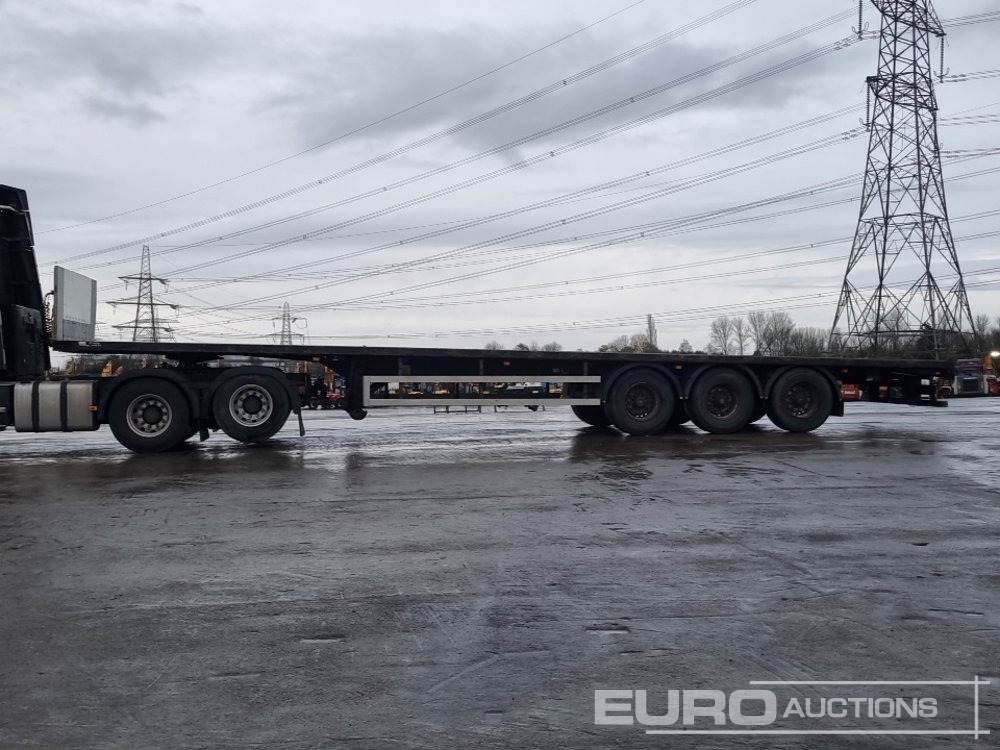 2012 Don-Bur Tri Axle Flat Bed Trailer - Vlakke/ Open oplegger: afbeelding 2 2012 Don-Bur Tri Axle Flat Bed Trailer - Vlakke/ Open oplegger: afbeelding 2