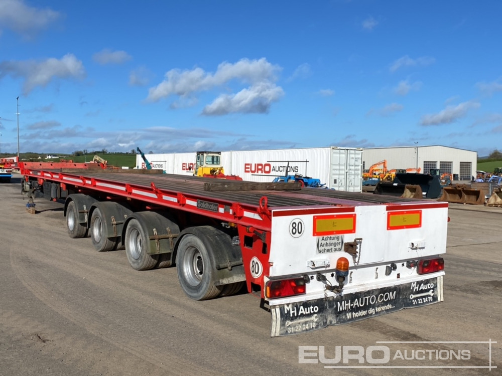 2012 Goldhofer STZ-DL 4-45/80 AAA - Vlakke/ Open oplegger: afbeelding 3 2012 Goldhofer STZ-DL 4-45/80 AAA - Vlakke/ Open oplegger: afbeelding 3