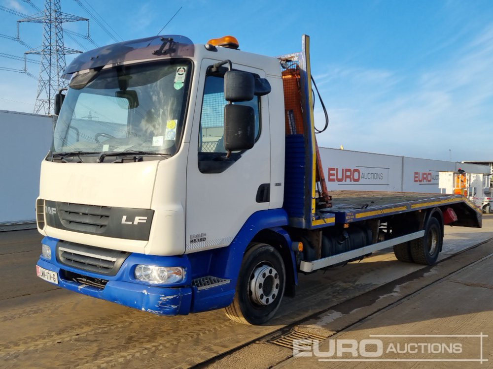 2013 DAF LF45.180 - Vrachtwagen met open laadbak: afbeelding 1 2013 DAF LF45.180 - Vrachtwagen met open laadbak: afbeelding 1