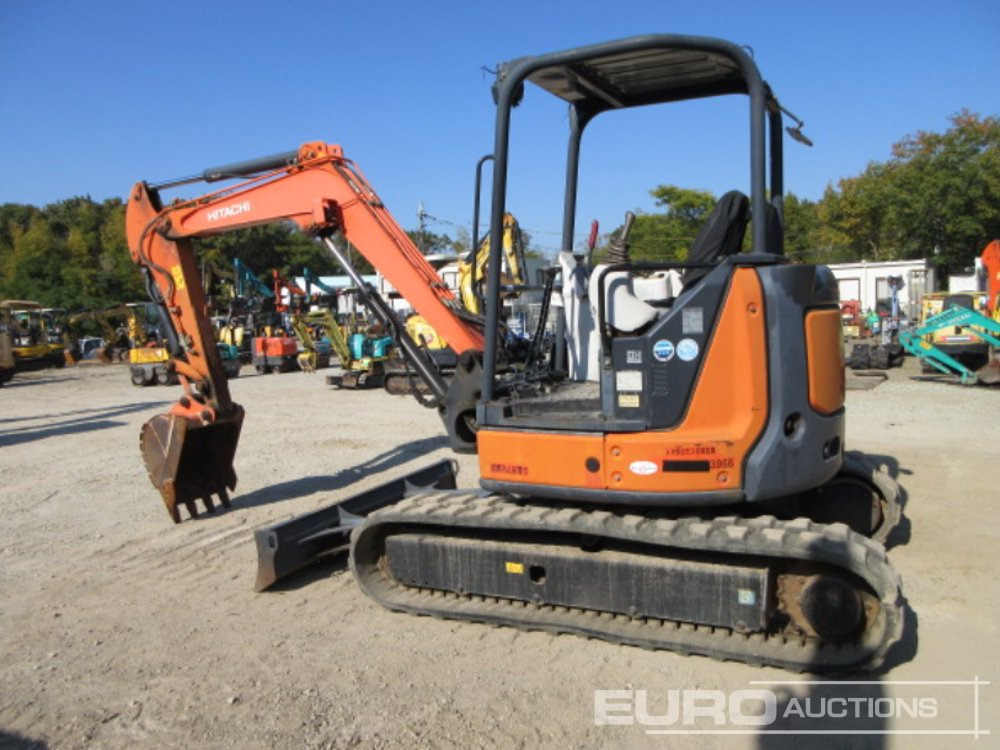2013 Hitachi ZX40U-5A Rubber Tracks, Blade, Offset, Piped, Bucket - Minigraafmachine: afbeelding 5 2013 Hitachi ZX40U-5A Rubber Tracks, Blade, Offset, Piped, Bucket - Minigraafmachine: afbeelding 5