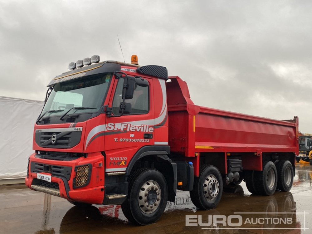 2013 Volvo FMX8 - Kipper vrachtwagen: afbeelding 1 2013 Volvo FMX8 - Kipper vrachtwagen: afbeelding 1