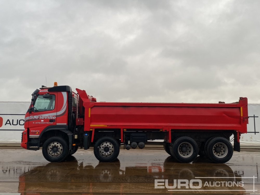 2013 Volvo FMX8 - Kipper vrachtwagen: afbeelding 2 2013 Volvo FMX8 - Kipper vrachtwagen: afbeelding 2