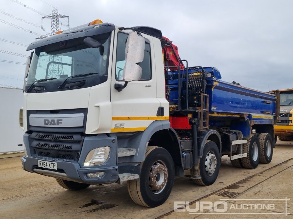 2014 DAF CF440 - Kipper vrachtwagen, Kraanwagen: afbeelding 1 2014 DAF CF440 - Kipper vrachtwagen, Kraanwagen: afbeelding 1