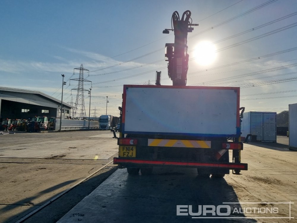 2014 DAF LF220 - Vrachtwagen met open laadbak: afbeelding 4 2014 DAF LF220 - Vrachtwagen met open laadbak: afbeelding 4