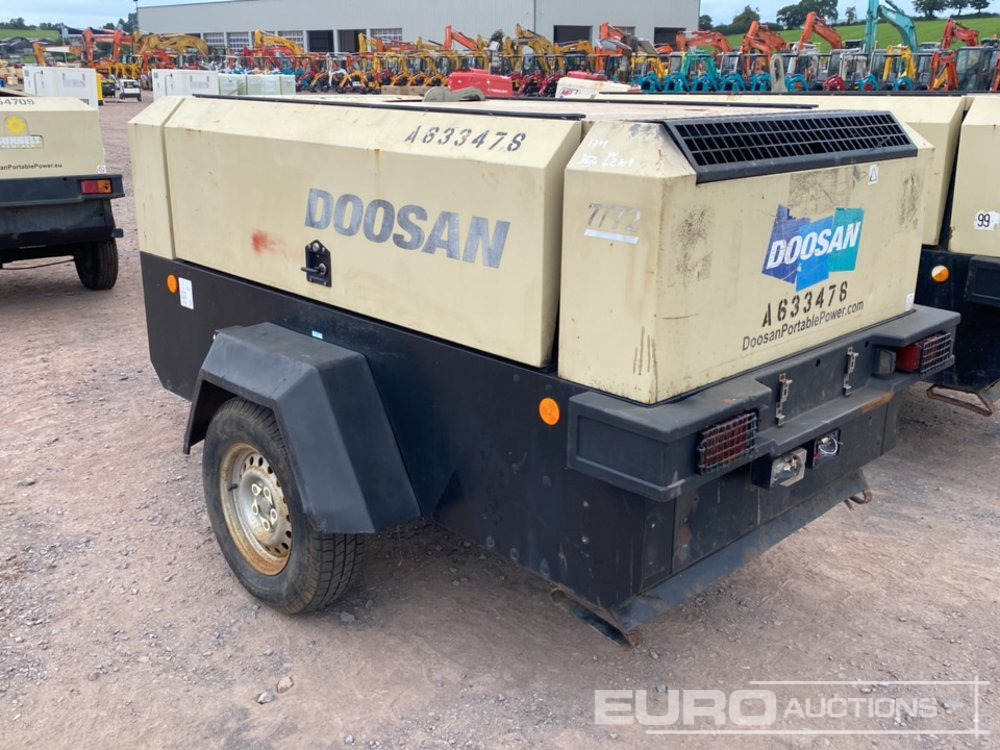 2014 Doosan 7/72 - Luchtcompressor: afbeelding 2 2014 Doosan 7/72 - Luchtcompressor: afbeelding 2
