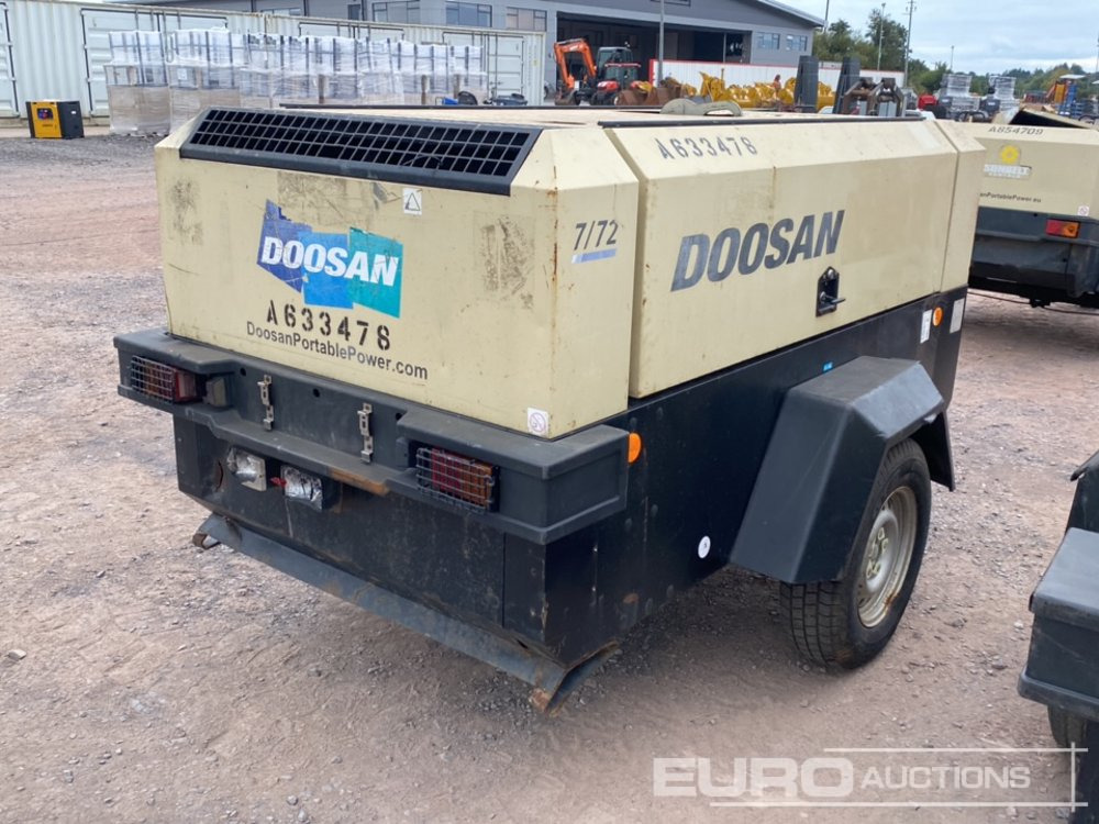 2014 Doosan 7/72 - Luchtcompressor: afbeelding 3 2014 Doosan 7/72 - Luchtcompressor: afbeelding 3