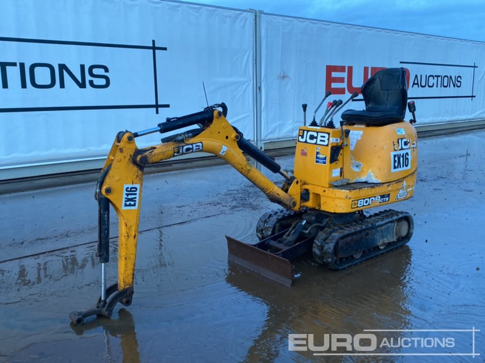 2014 JCB 8008CTS - Minigraafmachine: afbeelding 1 2014 JCB 8008CTS - Minigraafmachine: afbeelding 1