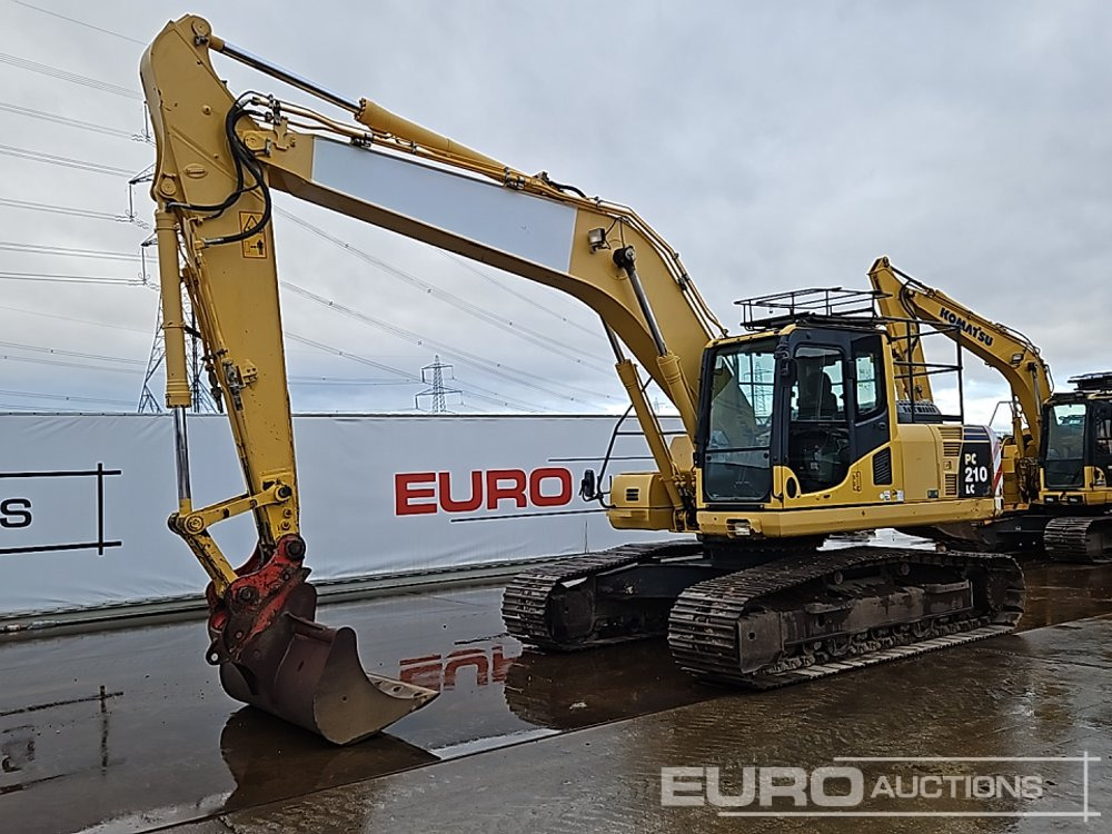 2014 Komatsu PC210LC-8 - Rupsgraafmachine: afbeelding 1 2014 Komatsu PC210LC-8 - Rupsgraafmachine: afbeelding 1