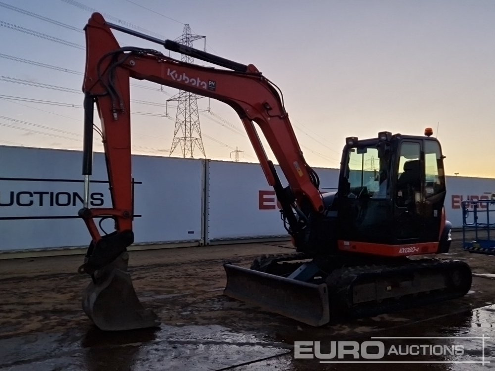2014 Kubota KX080-4 - Minigraafmachine: afbeelding 1 2014 Kubota KX080-4 - Minigraafmachine: afbeelding 1