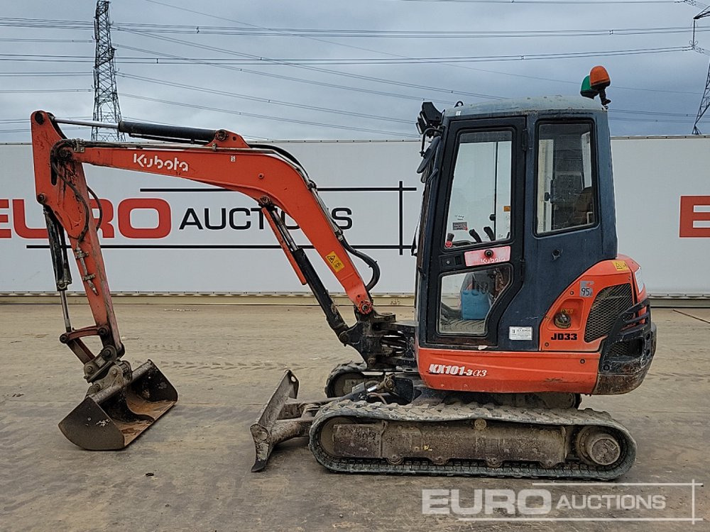 2014 Kubota KX101-3A3 - Minigraafmachine: afbeelding 2 2014 Kubota KX101-3A3 - Minigraafmachine: afbeelding 2