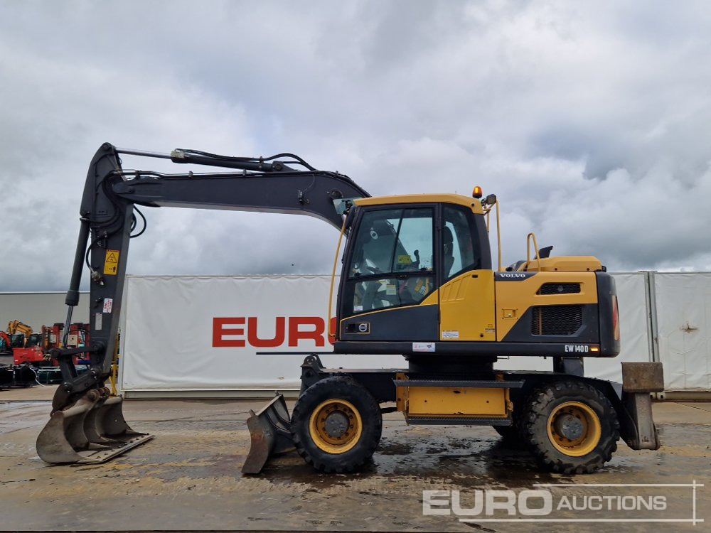 2014 Volvo EW140D - Mobiele graafmachine: afbeelding 2 2014 Volvo EW140D - Mobiele graafmachine: afbeelding 2