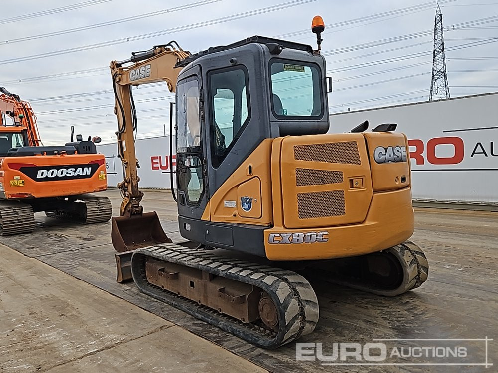 2015 Case CX80C - Minigraafmachine: afbeelding 3 2015 Case CX80C - Minigraafmachine: afbeelding 3