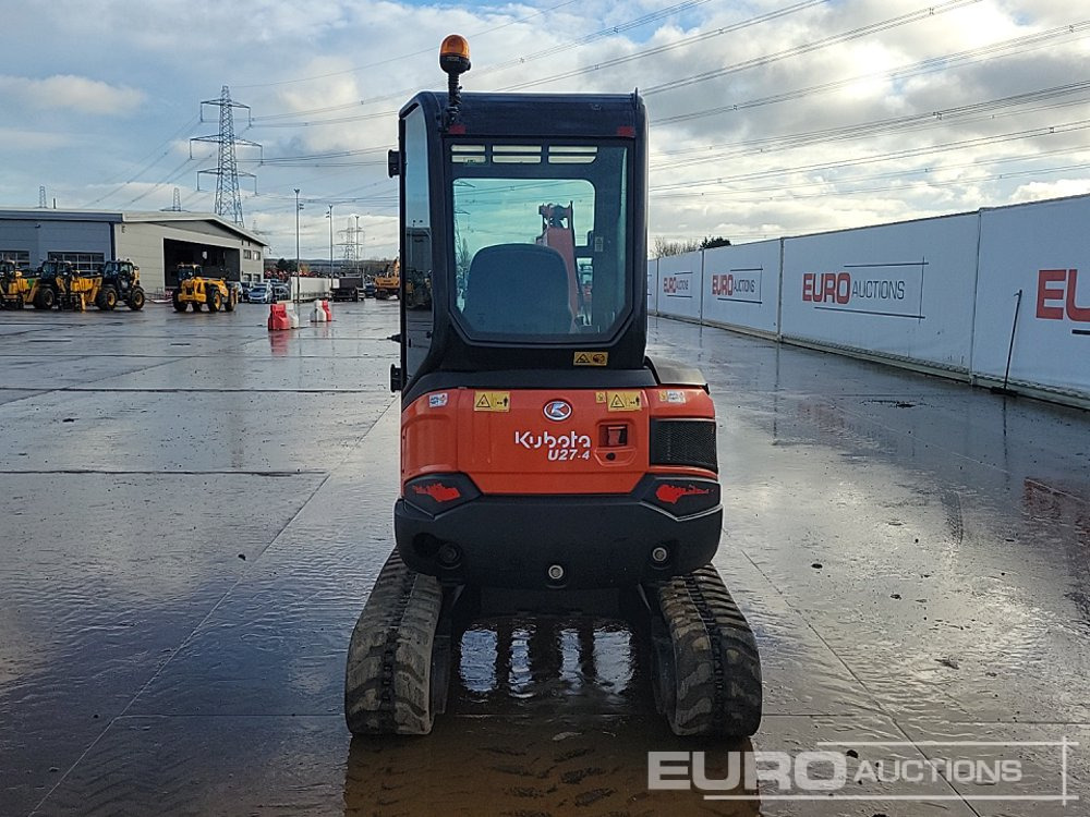 2015 Kubota U27-4 - Minigraafmachine: afbeelding 4 2015 Kubota U27-4 - Minigraafmachine: afbeelding 4