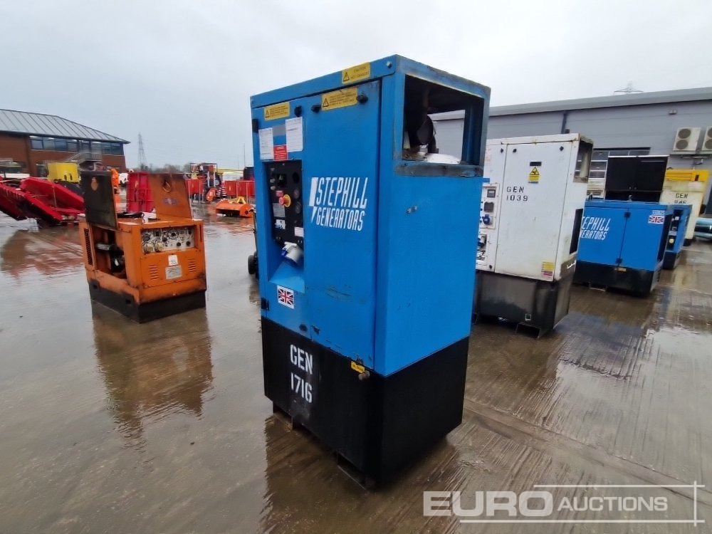 2015 Stephill 10 kVA Generator, Kubota Engine, (Parts Missing) - Industrie generator: afbeelding 1 2015 Stephill 10 kVA Generator, Kubota Engine, (Parts Missing) - Industrie generator: afbeelding 1