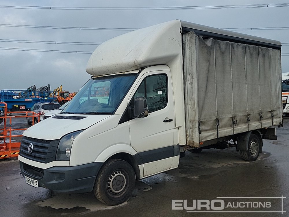 2015 Volkswagen Crafter CR35 - Huifzeil bedrijfswagen: afbeelding 1 2015 Volkswagen Crafter CR35 - Huifzeil bedrijfswagen: afbeelding 1