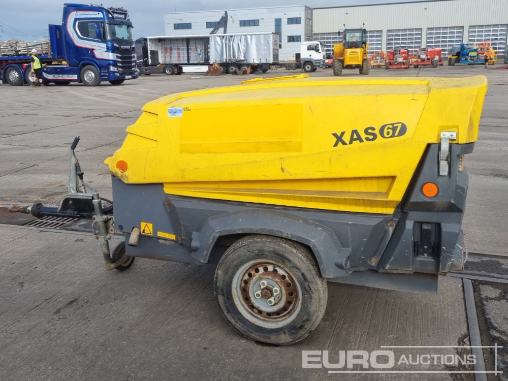 2016 Atlas Copco XAS67KD - Luchtcompressor: afbeelding 2 2016 Atlas Copco XAS67KD - Luchtcompressor: afbeelding 2