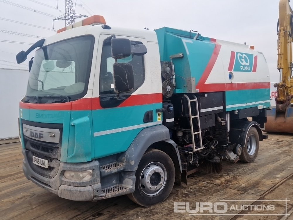 2016 DAF LF55.220 - Veegwagen: afbeelding 1 2016 DAF LF55.220 - Veegwagen: afbeelding 1