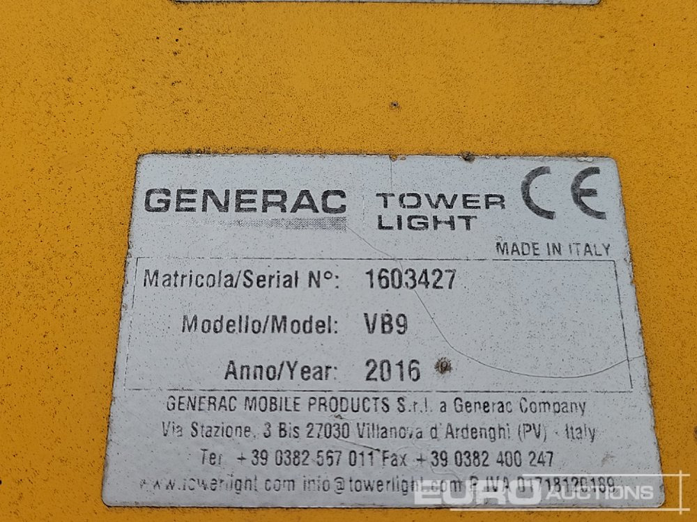 Lichtmast 2016 Generac VB-9: afbeelding 36