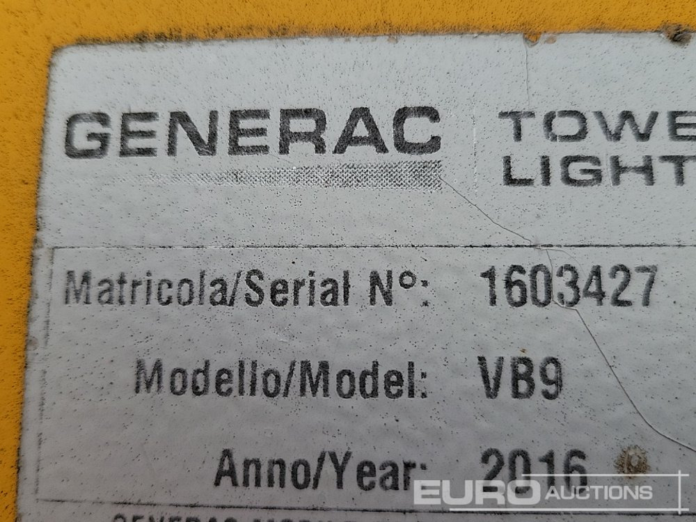Lichtmast 2016 Generac VB-9: afbeelding 37
