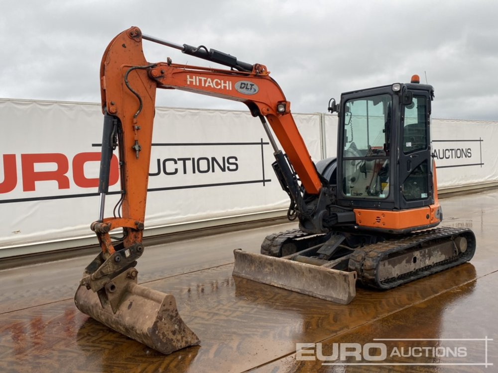 2016 Hitachi ZX55U-5A CLR - Minigraafmachine: afbeelding 1 2016 Hitachi ZX55U-5A CLR - Minigraafmachine: afbeelding 1