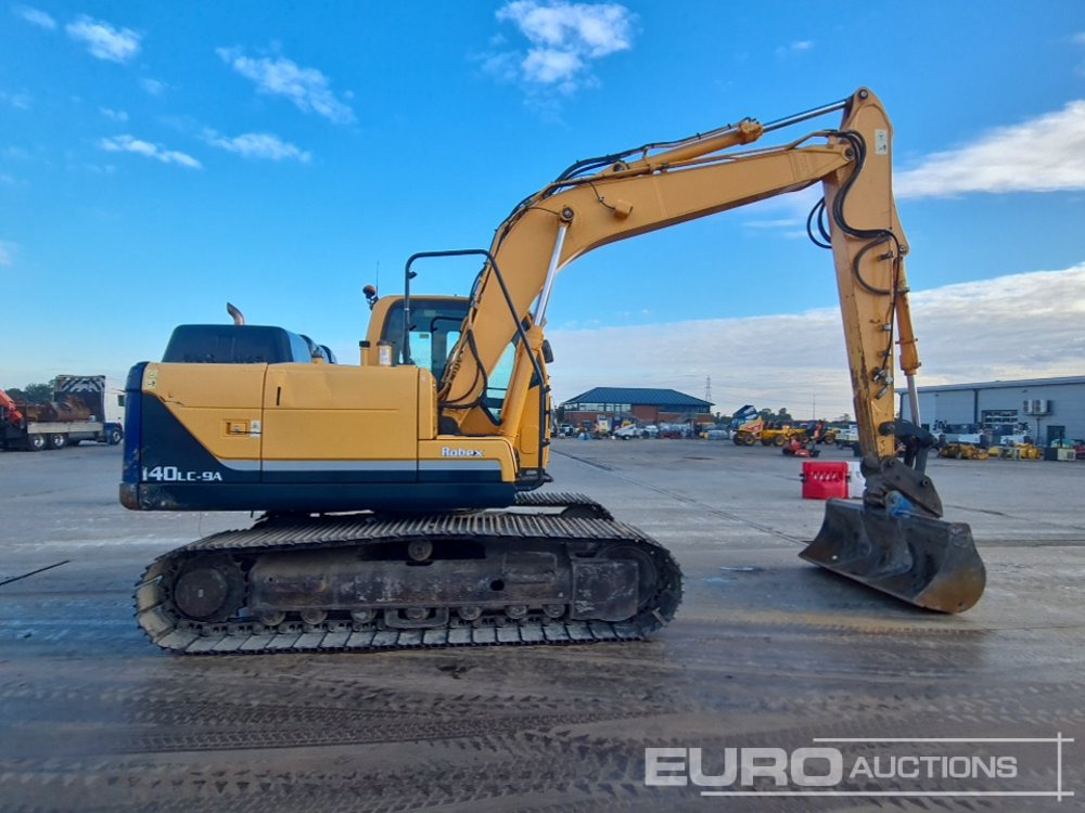 Rupsgraafmachine 2016 Hyundai R140LC-9A: afbeelding 6