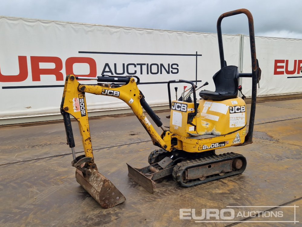 2016 JCB 8008CTS - Minigraafmachine: afbeelding 1 2016 JCB 8008CTS - Minigraafmachine: afbeelding 1