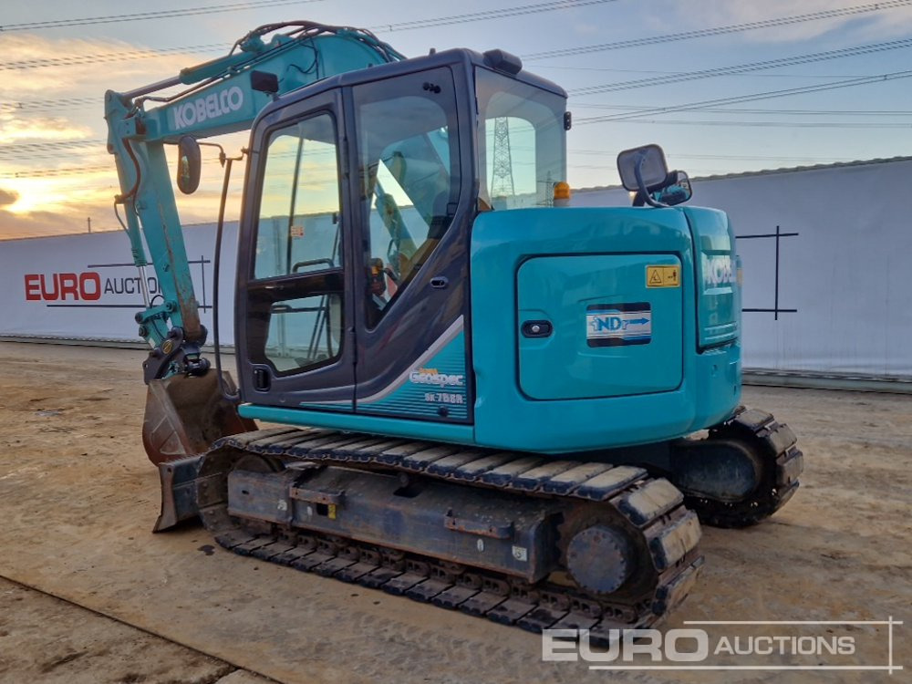 2016 Kobelco SK75SR-5 - Minigraafmachine: afbeelding 3 2016 Kobelco SK75SR-5 - Minigraafmachine: afbeelding 3