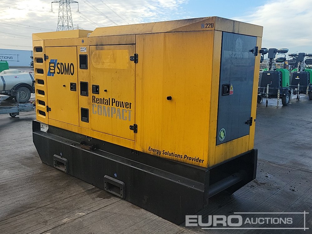 2016 SDMO R220C3 - Industrie generator: afbeelding 3 2016 SDMO R220C3 - Industrie generator: afbeelding 3