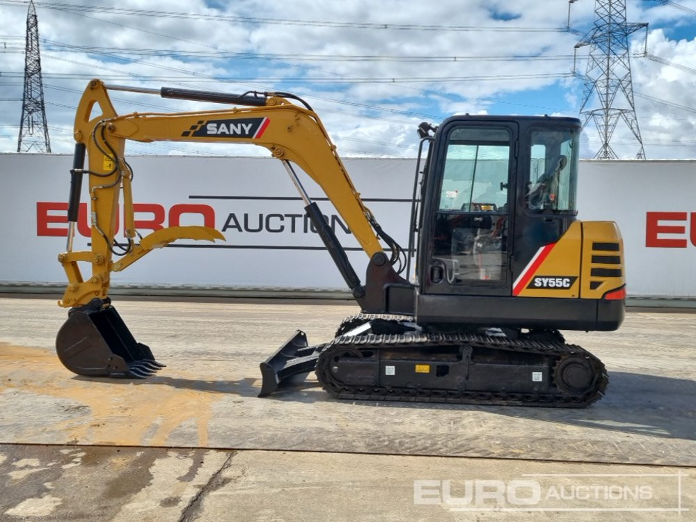 2016 Sany SY55C - Minigraafmachine: afbeelding 2 2016 Sany SY55C - Minigraafmachine: afbeelding 2