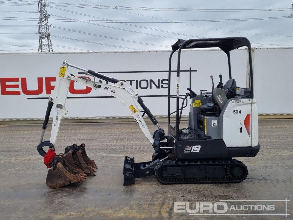 2017 Bobcat E19 - Minigraafmachine: afbeelding 2 2017 Bobcat E19 - Minigraafmachine: afbeelding 2