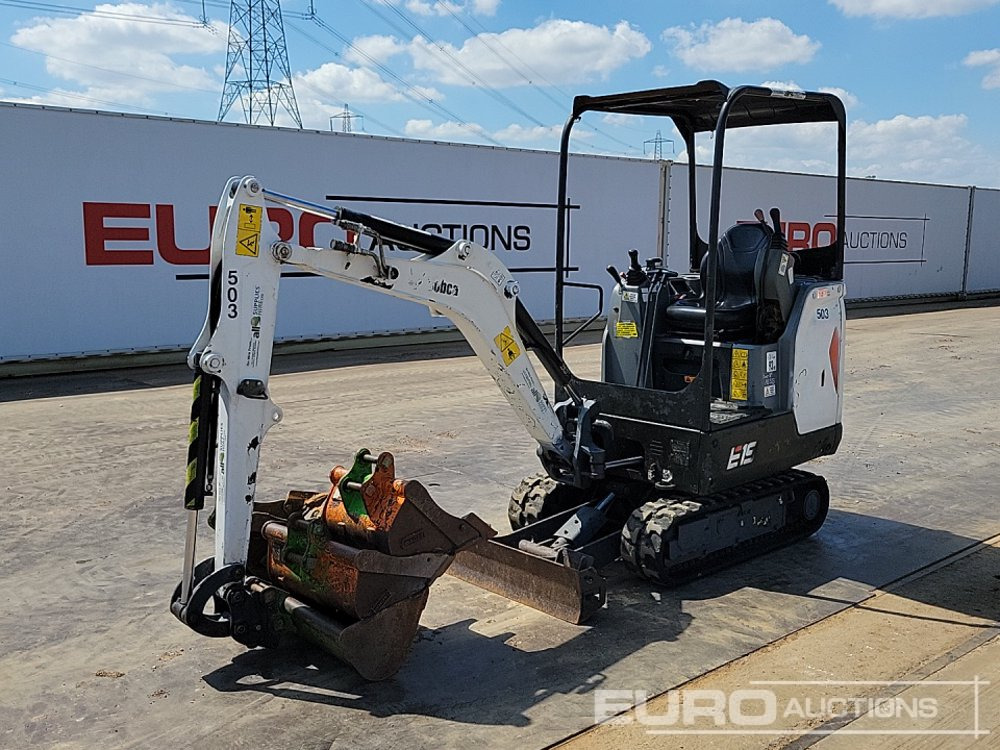 2017 Bobcat E19 - Minigraafmachine: afbeelding 1 2017 Bobcat E19 - Minigraafmachine: afbeelding 1