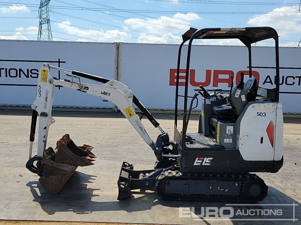 2017 Bobcat E19 - Minigraafmachine: afbeelding 2 2017 Bobcat E19 - Minigraafmachine: afbeelding 2
